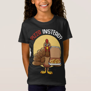 Camiseta Pizza En Lugar De Entregar A Turquía Sarcástico Th