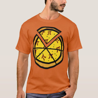Camiseta Pizza en rodajas para fanáticos de las matemáticas