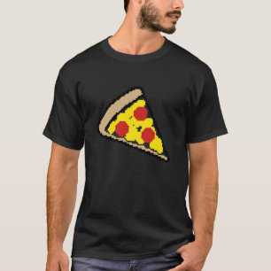 Camiseta Pizza entusiasta de juegos retro de 8 bits