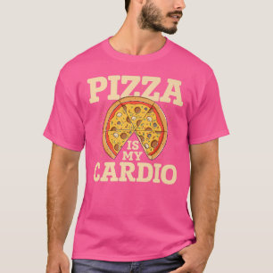 Camiseta Pizza Es Mi Cardio Pizza Lover Comer Pizza Italia
