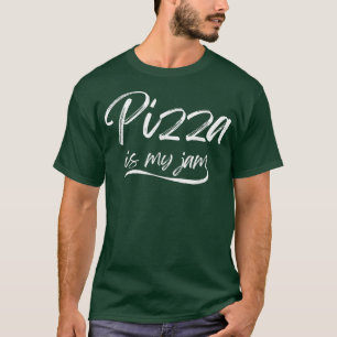 Camiseta Pizza Es Mi Congoja Graciosa Comida Alegre Y Crisp