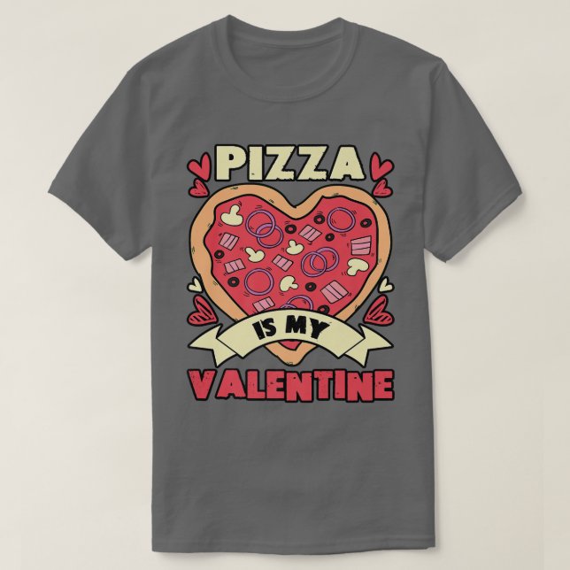 Camiseta Pizza es mi niño de San Valentín, pequeño Pajama  (Diseño del anverso)