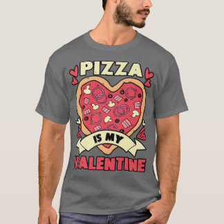 Camiseta Pizza es mi niño de San Valentín, pequeño Pajama