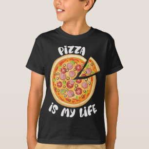 Camiseta Pizza es mi vida Pizza Lover Funny Foodie