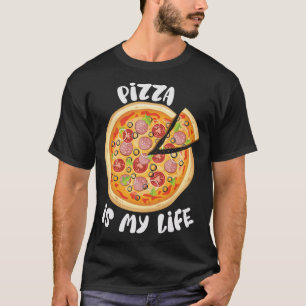 Camiseta Pizza es mi vida Pizza Lover Funny Foodie