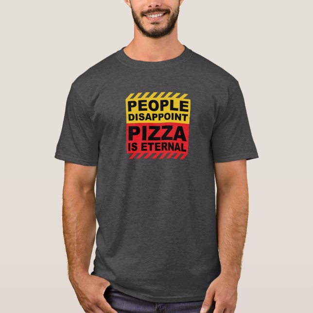 CAMISETA PIZZA ES PARA SIEMPRE (Anverso)
