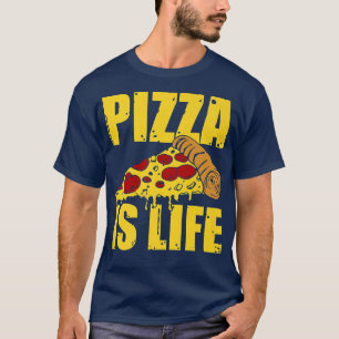 Camiseta Pizza es queso de vida y Pepperoni Pizza Lover