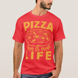 Camiseta Pizza es un té para mí divertido