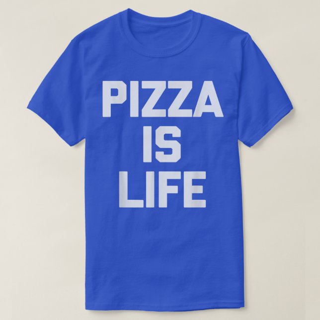 Camiseta Pizza Es Una Deuda Que Dice Novedad Sarcástica Piz (Diseño del anverso)