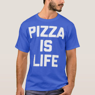 Camiseta Pizza Es Una Deuda Que Dice Novedad Sarcástica Piz