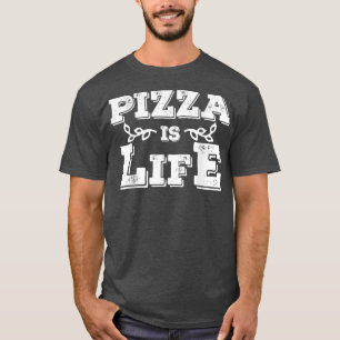 Camiseta Pizza Es Vida Guay Alimentos Italianos Lover Tee 1