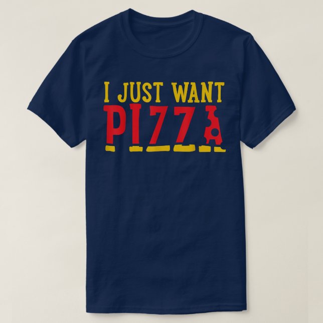 Camiseta Pizza Foodie 16193210 (Diseño del anverso)