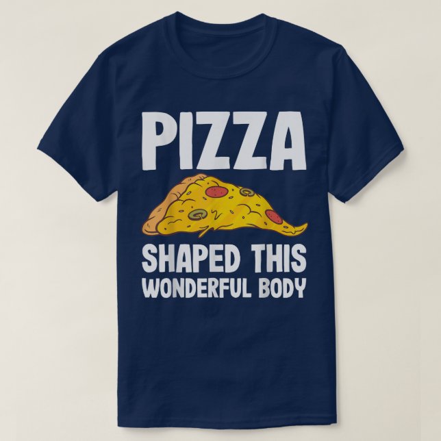 Camiseta Pizza Forma Este Maravilloso Amante Pizza Funny (Diseño del anverso)