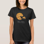 Camiseta Pizza Formule Science Cheese Mushrooms Bacon<br><div class="desc">Pizza Formule Science Cheese Mushrooms Bacon.</div>
