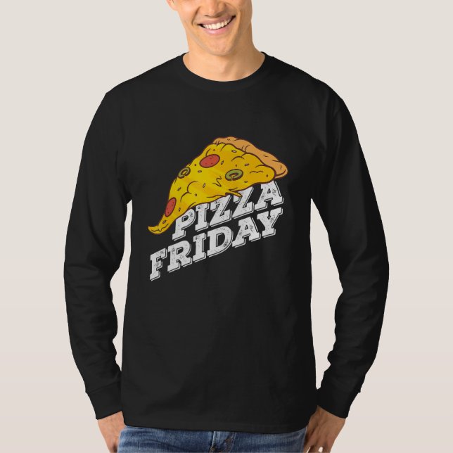 Camiseta Pizza Friday Pizza (Anverso)