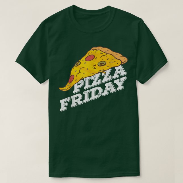 Camiseta Pizza Friday Pizza lover T-Shirt (Diseño del anverso)