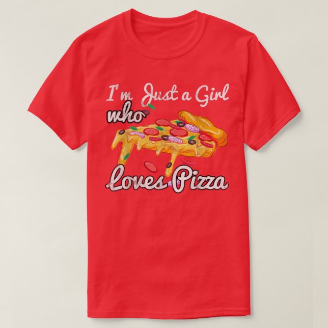 Camiseta Pizza Gift Mozarella Sauce Italian672  (Diseño del anverso)