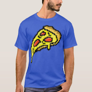 Camiseta Pizza Graciosa Comida Rápida Arte Video Juego de V
