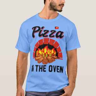 Camiseta Pizza Graciosa En El Embarazo De Mujeres Embarazad