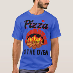 Camiseta Pizza Graciosa En El Embarazo De Mujeres Embarazad