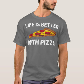 Camiseta Pizza Graciosa Para Hombres Mujeres Italianas Pizz