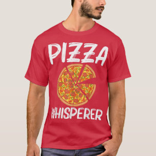 Camiseta Pizza Graciosa Para Hombres Pizza Plata Italiana