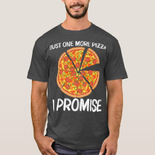 Camiseta Pizza Graciosa Para Hombres Pizza Plata Italiana