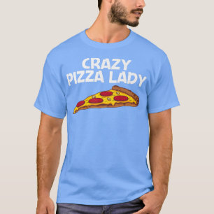 Camiseta Pizza Graciosa Para Mujeres Mamá Pizza Italiana De