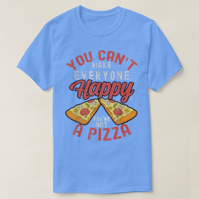 Camiseta Pizza Hawai Margherita Meat Supreme (Diseño del anverso)