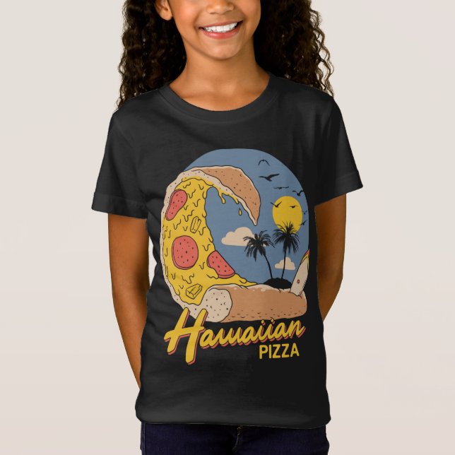 Camiseta Pizza Hawaiana (Anverso)