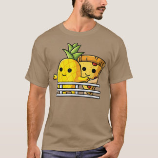 Camiseta Pizza Hawaii Amantes De La Pose Pineapple Y Pizza 