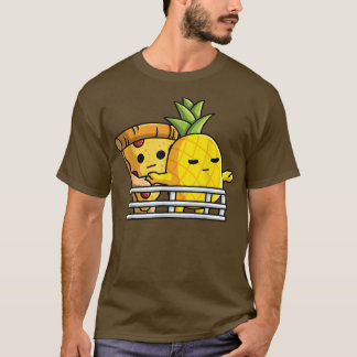 Camiseta Pizza Hawaii Amantes De La Pose Pineapple Y Pizza 