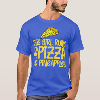 Camiseta Pizza Hawaii Piña Hawái Citas divertidas de comida
