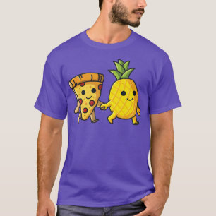 Camiseta Pizza Hawaii Pineapple and Pizza love