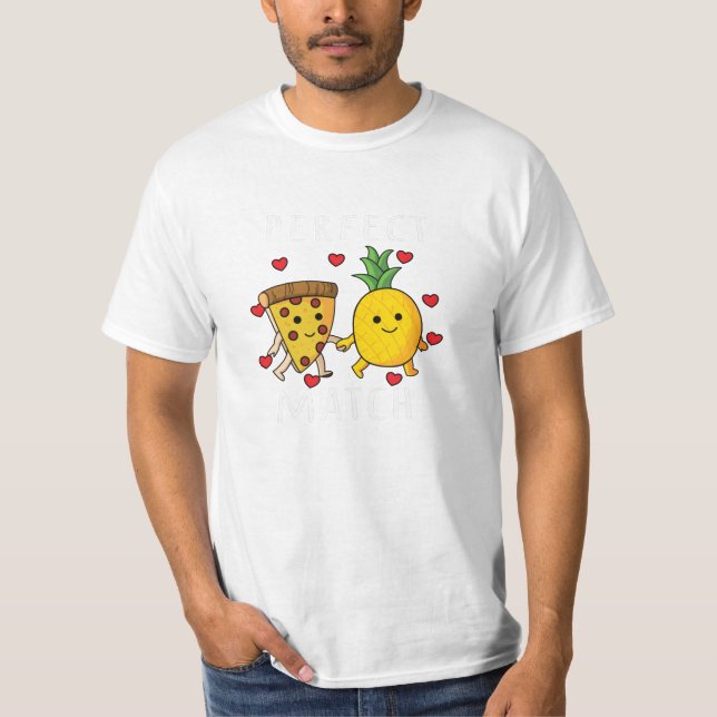 Camiseta Pizza Hawaii Pineapple Pizza Food (Anverso)
