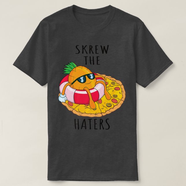 Camiseta Pizza Hawaii Pineapple Pizza Food 699  (Diseño del anverso)