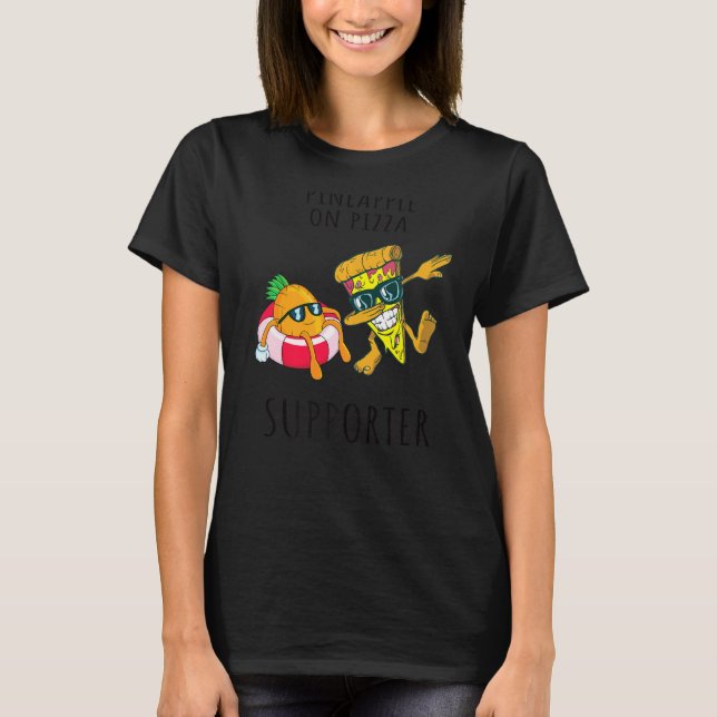 Camiseta Pizza Hawaii Pineapple Pizza Food  7 (Anverso)