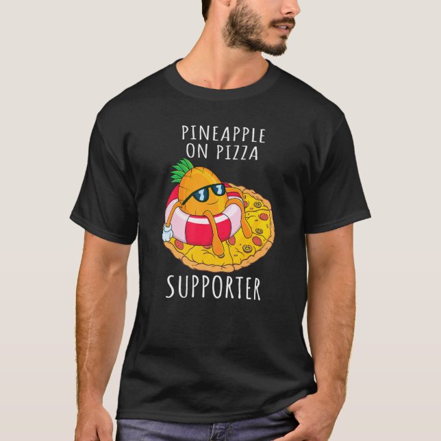 Camiseta Pizza Hawaii Pineapple Pizza Food  9 (Anverso)
