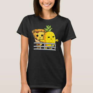 Camiseta Pizza Hawaii Pose Pineapple Y Pizza En Ship Ra