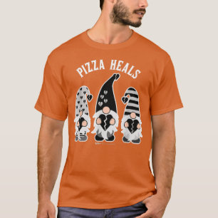Camiseta Pizza Heals Anti-valentine's Day Gnomes 3266