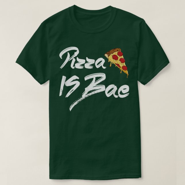 Camiseta Pizza Is Bae Pizza Lover 17233362 (Diseño del anverso)
