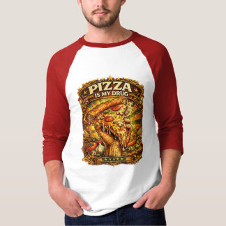 Camiseta Pizza Is My Drug Funny Pizza Lover Retro Vintage D