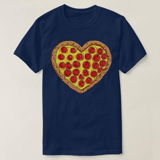 Camiseta Pizza Is My Valentine Valentines Day Gift for Love (Diseño del anverso)