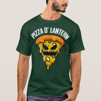 Camiseta Pizza Jack O Lantern Lazy Halloween Costume divert