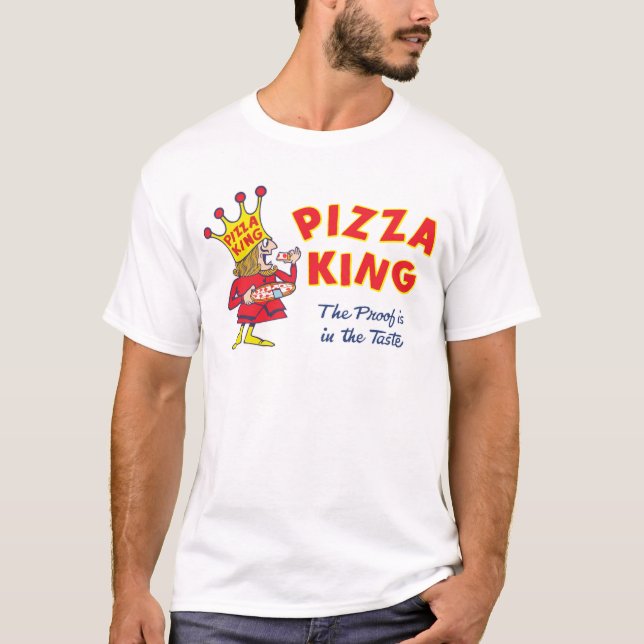 CAMISETA PIZZA KING (Anverso)