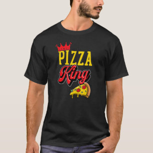 Camiseta Pizza King Cheese Pizza Crown