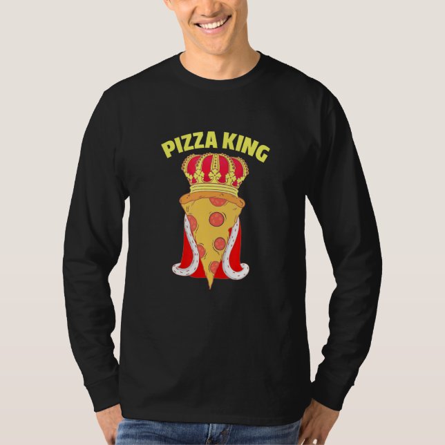 Camiseta Pizza King con corona y cabo (Anverso)