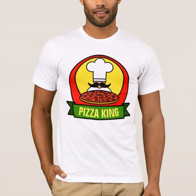 CAMISETA PIZZA KING T-SHIRTS (Anverso)