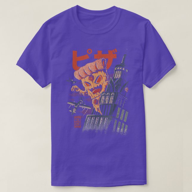 Camiseta Pizza Kong  (Diseño del anverso)
