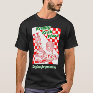 Camiseta Pizza Krusty Krab Para Hombres Mujeres